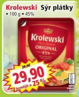 Norma Krolewski Sýr plátky nabídka