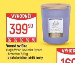 Globus Vonná svíčka Magic Wood Levander Dream nabídka