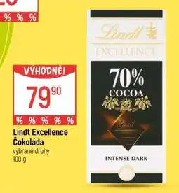 Globus Lindt Excellence Čokoláda nabídka