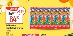 Globus Velikonoční čokoládová lízátka nabídka