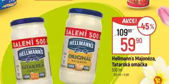 Globus Hellmann’s Majonéza / Tatarská omáčka nabídka