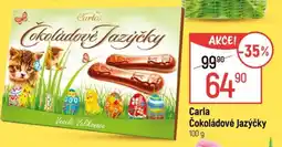 Globus Carla Čokoládové jazýčky nabídka