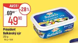 Globus Président Balkánský sýr nabídka