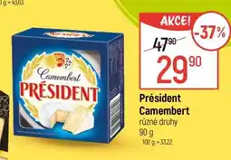 Globus Président camembert nabídka