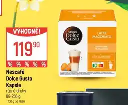 Globus Nescafé Dolce Gusto kapsle nabídka