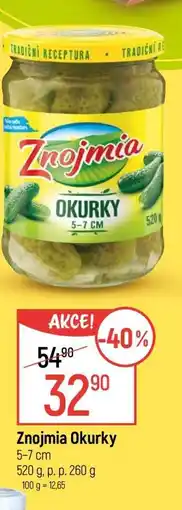 Globus Znojmia Okurky nabídka