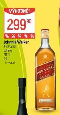 Globus Johnnie Walker Red Label nabídka