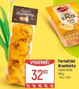 Globus Farmářské brambůrky nabídka