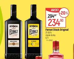 Globus Fernet Stock Original nabídka
