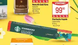 Globus Starbucks kapsle nabídka