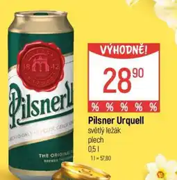 Globus Pilsner Urquell světlý ležák nabídka
