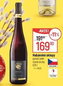 Globus Habánské sklepy nabídka