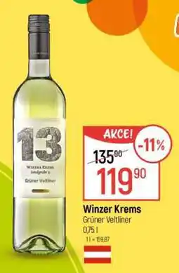 Globus Winzer Krems Grüner Veltliner nabídka