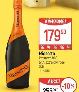 Globus Mionetto nabídka