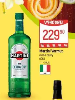Globus Martini Vermut nabídka