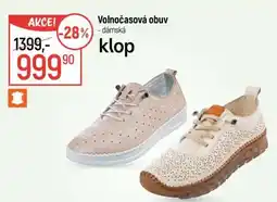 Globus Volnočasová obuv - dámská klop nabídka