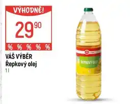 Globus VÁŠ VÝBĚR Řepkový olej nabídka