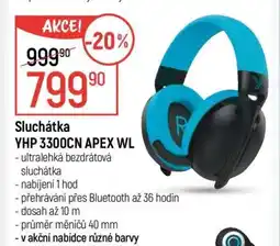 Globus Sluchátka YHP 3300CN APEX WL nabídka