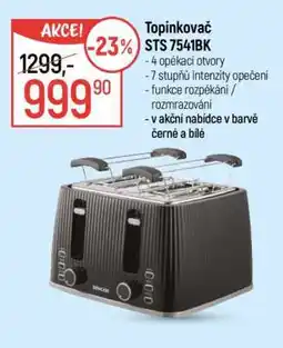 Globus Topinkovač STS 7541BK nabídka