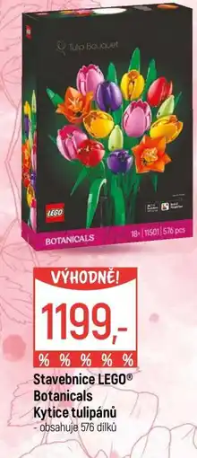 Globus Stavebnice LEGO Botanicals Kytice tulipánů nabídka