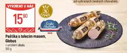 Globus Paštika s telecím masem Globus nabídka