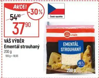 Globus VÁŠ VÝBĚR Ementál strouhaný nabídka