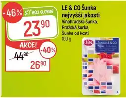 Globus LE & CO Šunka nejvyšší jakosti nabídka