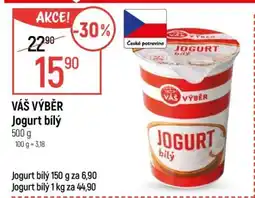 Globus Váš Výběr Jogurt bílý nabídka