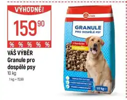 Globus VÁŠ VÝBĚR Granule pro dospělé psy nabídka