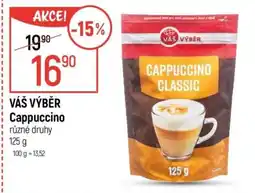 Globus VÁŠ VÝBĚR Cappuccino nabídka