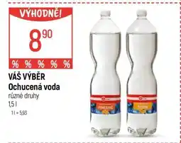 Globus VÁŠ VÝBĚR Ochucená voda nabídka