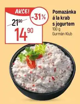 Globus Pomazánka à la krab s jogurtem nabídka