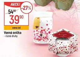 Globus Vonná svíčka nabídka