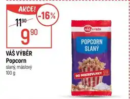 Globus VÁŠ VÝBĚR Popcorn nabídka
