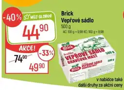 Globus Brick vepřové sádlo nabídka
