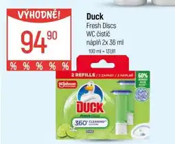 Globus Duck Fresh Discs WC čistič nabídka