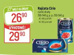 Globus Rajčata Cirio nabídka