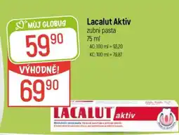 Globus Lacalut aktiv Zubní pasta nabídka