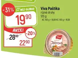 Globus Viva Paštika nabídka