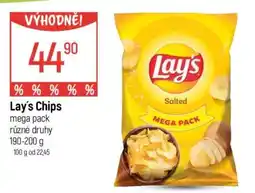 Globus Lay’s chips nabídka