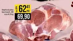 Jip Vepřová plec bez kosti 4D cca 4,5 kg nabídka