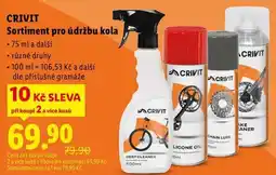 Lidl Sortiment pro údržbu kola, 75 ml a další nabídka