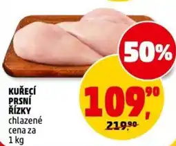Penny Market Kuřecí prsní řízky chlazené nabídka