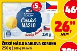 Penny Market České máslo karlova koruna nabídka