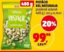 Penny Market Pistácie xxl naturalia pražené solené nabídka