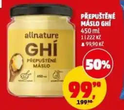 Penny Market Přepuštěné máslo ghí nabídka