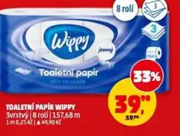 Penny Market Toaletní papír wippy nabídka