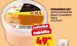 Penny Market Pomazánka xxl sýrová pomazánka pikant s česnekem nabídka