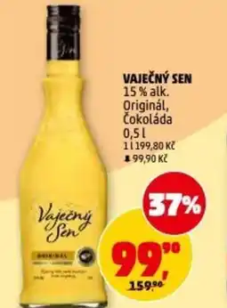 Penny Market Vaječný sen 15% alk. originál, čokoláda nabídka