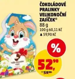 Penny Market Čokoládové pralinky velikonoční zajíček nabídka